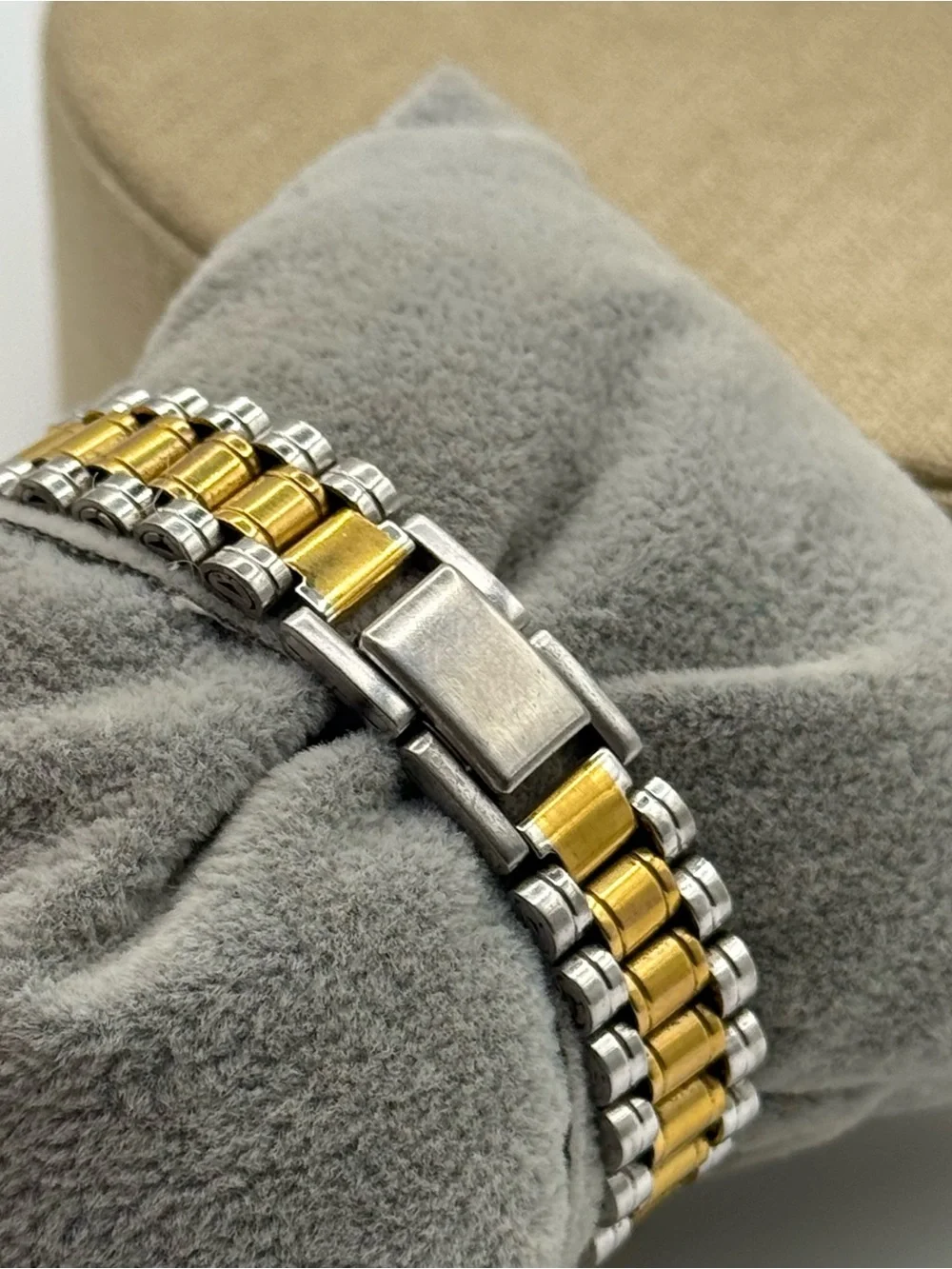 vintage Monet woman’s Two-Tone Gold & Silver Women's Watch